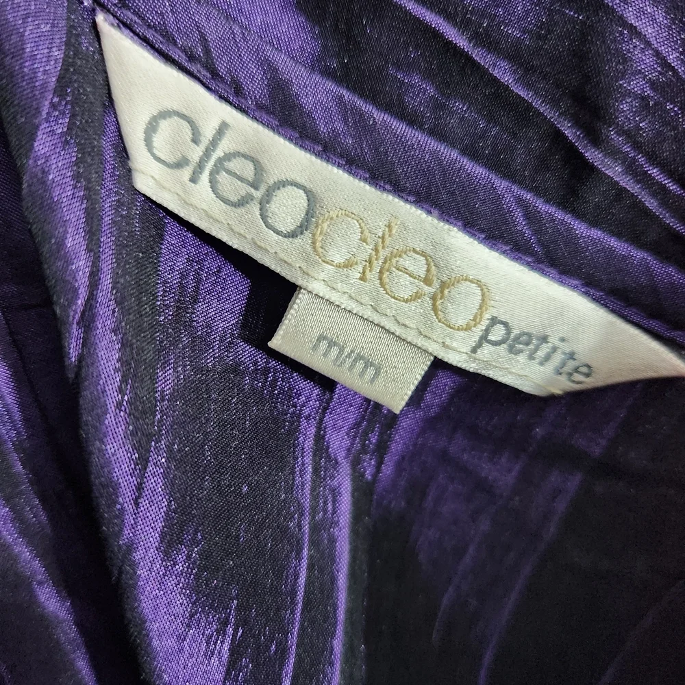 Vintage Purple Blouse - Picture 5 of 5